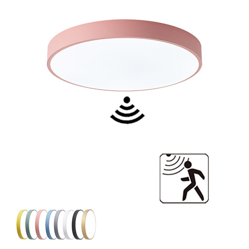 Macaron Ceiling light Microwave Motion Sensor