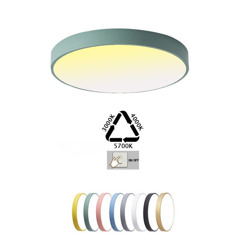 Macaron Ceiling Light Smooth Dimming