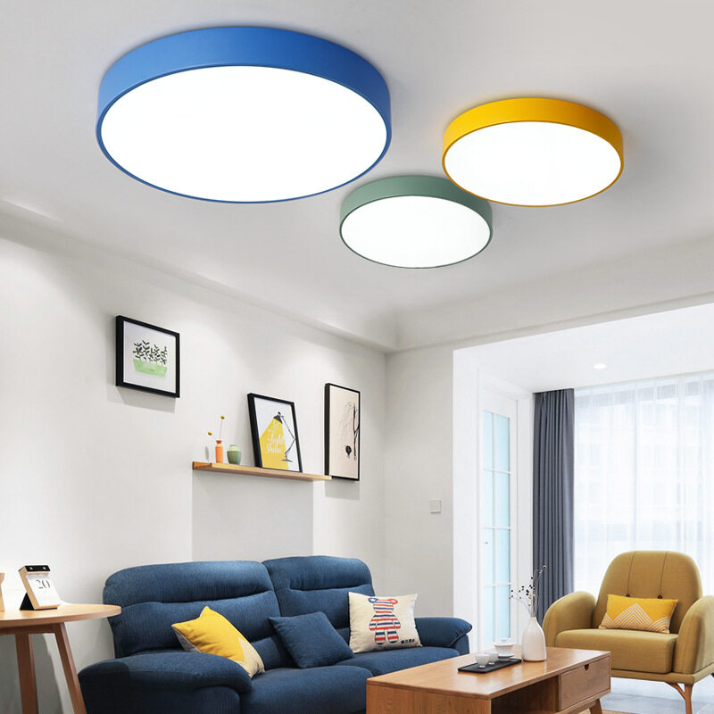 Macaron Microwave Motion Sensor Ceiling light