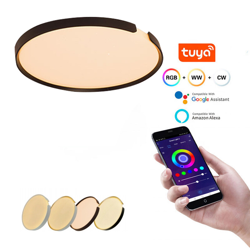 Crown Smart Ceiling light Tuya Smart Control WiFi/ZigBee/Bluetooth