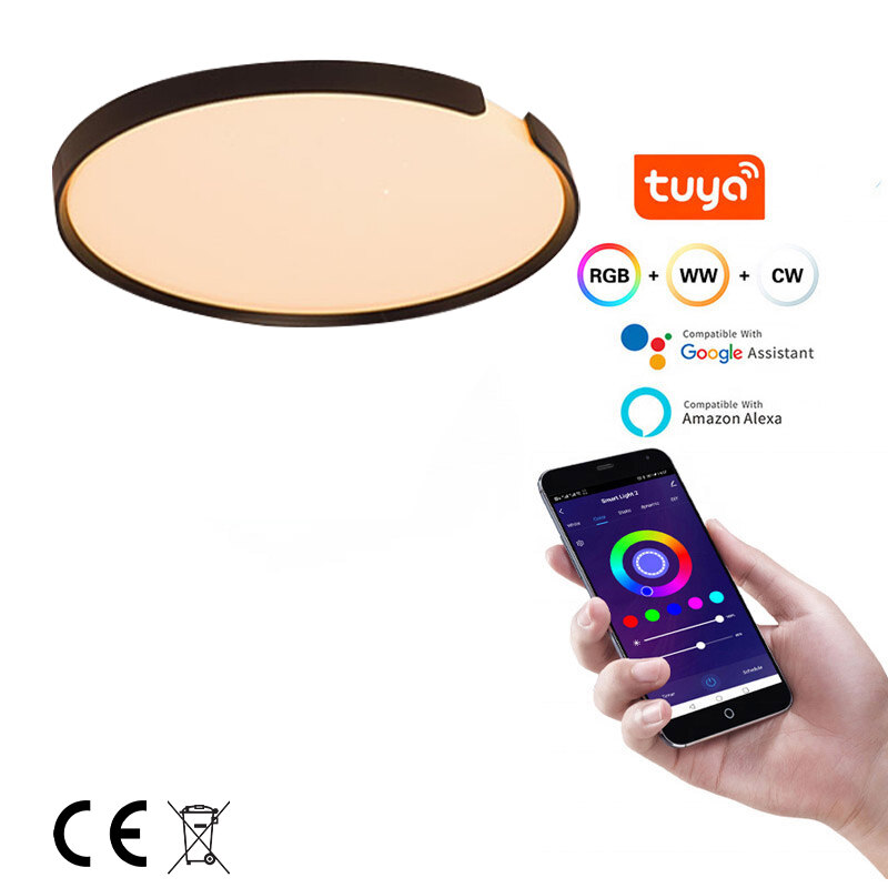 New Smart Ceiling light Tuya Smart Control WiFi/ZigBee/Bluetooth Crown