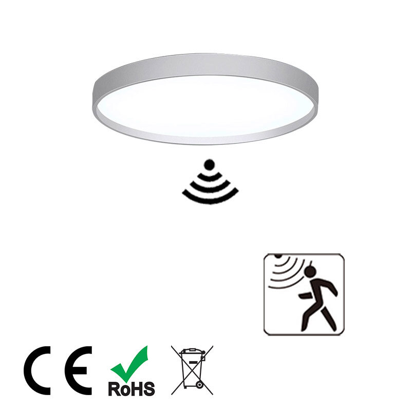 Radar sensor options flush Ceiling light Crown