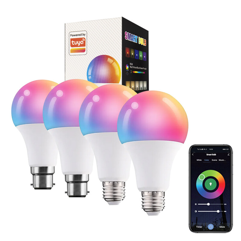 E27 RGB+CCT smart bulb