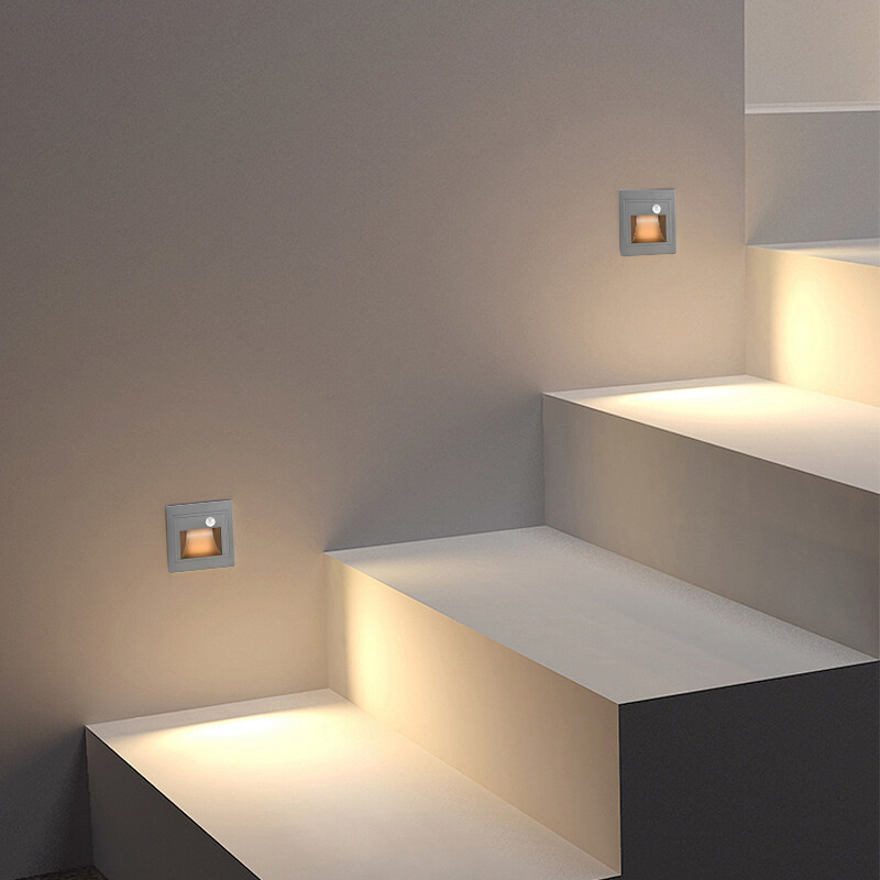 Aluminum With IR Sensor Step Lights