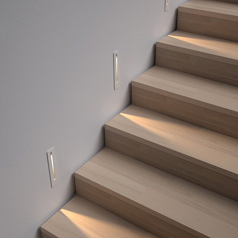 Rectangular IP65 Sensor Staris Light